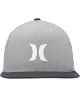Men's Hurley Gray Phantom Core Snapback Hat