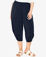 Plus Size Kenzie Drape Pants