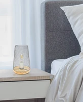 Simple Designs Wired Mesh Uplight Table Lamp