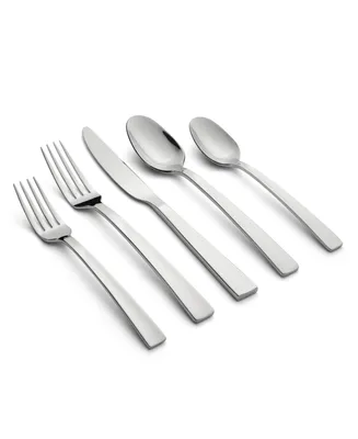 Cambridge Silversmiths Rhyme Mirror Flatware Set, 20 Piece