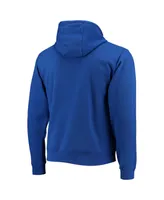 Men's League Collegiate Wear Royal Florida Gators Volume Up Essential Fleece Pullover Hoodie