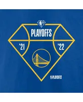 Men's Fanatics Royal Golden State Warriors 2022 Nba Playoffs Diamond Tip Off T-shirt