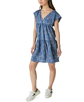 Lucky Brand Women's Floral-Print Mini Dress