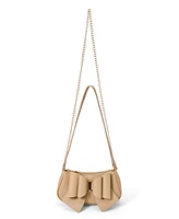 Women's Spring Bow Baguette Shoulder Bag