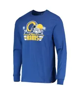 Men's '47 Brand Royal Los Angeles Rams Regional Super Rival Long Sleeve T-shirt