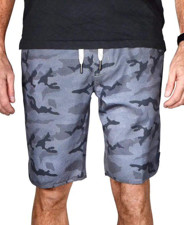 Camo Cargo Jogger Shorts for Men -- 7.5-inch inseam