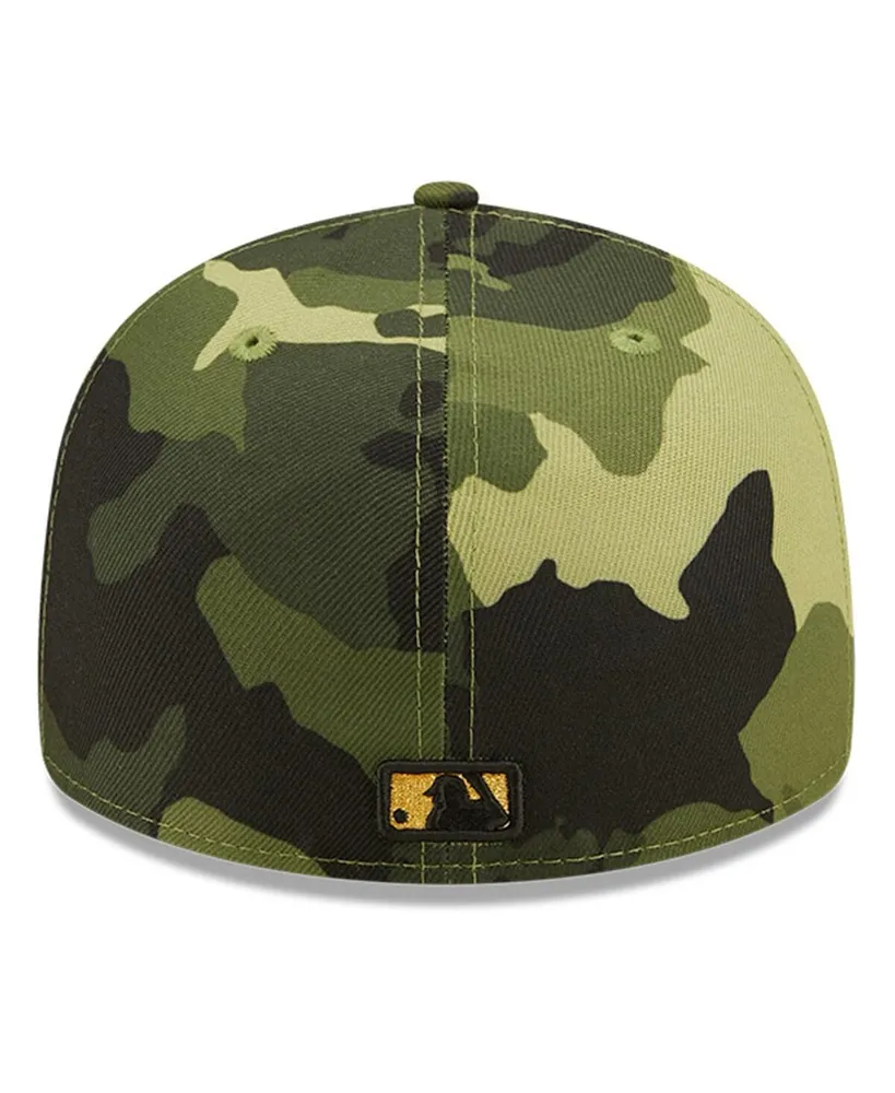 Men's New Era Camo Washington Nationals 2022 Armed Forces Day On-Field Low Profile 59FIFTY Hat
