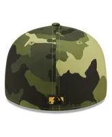 Men's New Era Camo Washington Nationals 2022 Armed Forces Day On-Field Low Profile 59FIFTY Hat