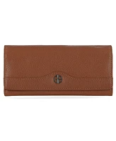 Giani Bernini Pebble Leather Receipt Wallet, Exclusively at Macy's