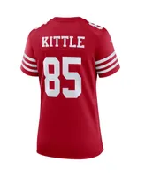 Women's Nike George Kittle Scarlet San Francisco 49ers Player Game Jersey