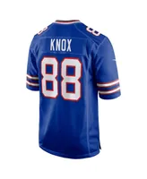 Men's Nike Dawson Knox Royal Buffalo Bills Game Jersey