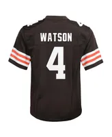 Big Boys Nike Deshaun Watson Brown Cleveland Browns Game Jersey