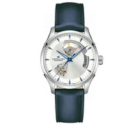 Hamilton Men's Automatic Jazzmaster Open Heart Silver-Tone Stainless Steel Strap Watch 40mm