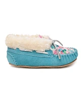 Minnetonka Toddler Girls Charley Moccasin Slippers