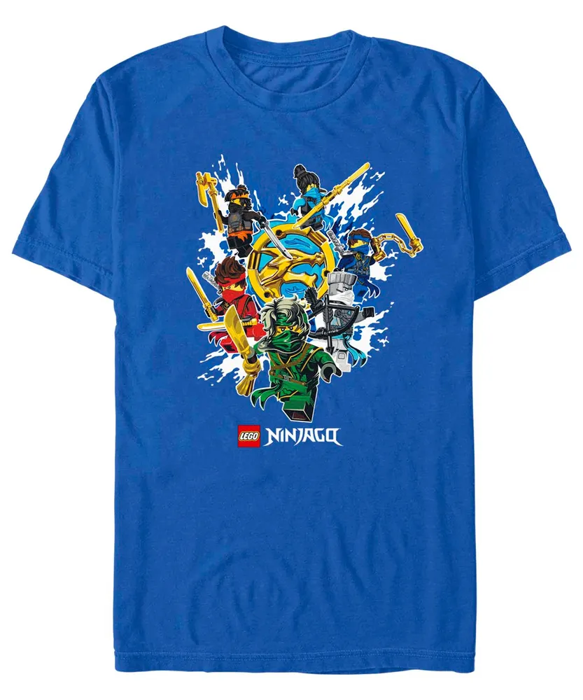 Men's Lego Ninjago Ninja Group Short Sleeve T-shirt