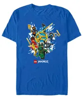 Men's Lego Ninjago Ninja Group Short Sleeve T-shirt