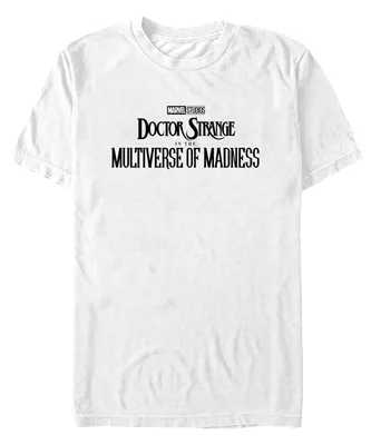 Men's Marvel Film Doctor Strange Movie 2 Logo Short Sleeve T-shirt
