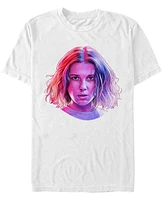 Men's Stranger Things Eleven Big Face Short Sleeve T-shirt