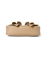 Women's Spring Bow Baguette Shoulder Bag