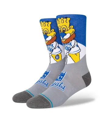 Men's Stance Kansas City Royals Team Mascot Logo Crew Socks