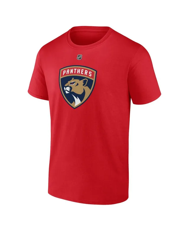 Claude Giroux Florida Panthers Fanatics Branded Authentic Stack Name &  Number T-Shirt - Red