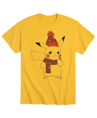 Men's Pokemon Winter Pikachu T-shirt