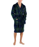 Club Room Men's Plush Pajama Robe, Created for Macy's