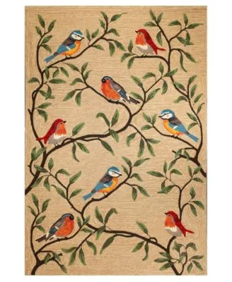 Liora Manne Ravella Birds On Branches Area Rug