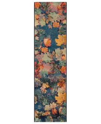 Liora Manne' Marina Fall In Love 1'11" x 7'6" Runner Outdoor Area Rug