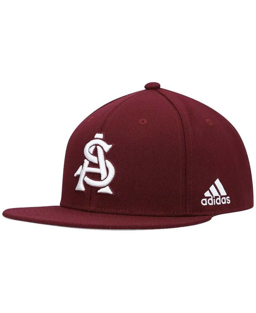 Men's adidas Maroon Arizona State Sun Devils Baseball On-Field Fitted Hat