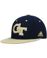 Men's adidas Navy Georgia Tech Yellow Jackets On-Field Baseball Fitted Hat