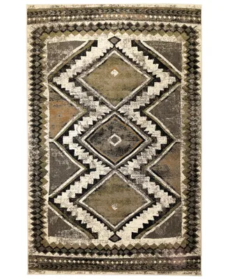 Liora Manne' Ashford Diamond Trio 3'3" x 4'11" Area Rug