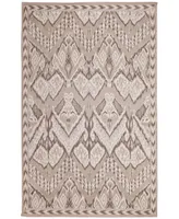 Liora Manne' Malibu Ikat 3'3" x 4'11" Outdoor Area Rug