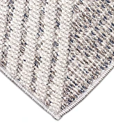 Liora Manne' Dunes Modern Diamond 1'11" x 7'6" Runner Outdoor Area Rug