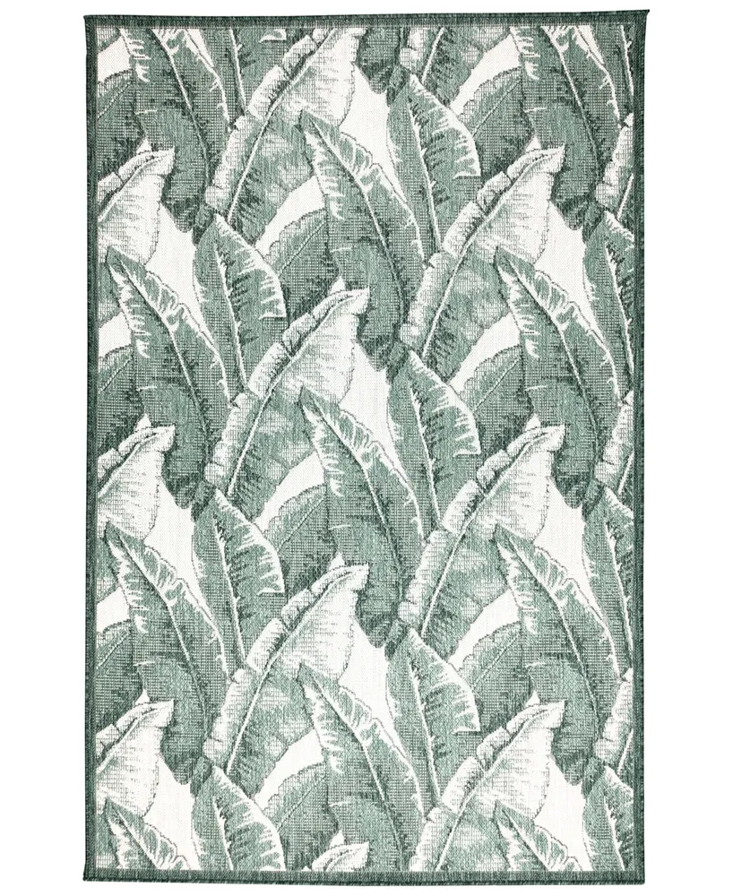 Liora Manne' Malibu Fronds 2'7" x 3'11" Outdoor Area Rug