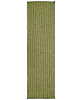 Liora Manne' Calais Solid 2' x 7'6" Runner Outdoor Area Rug