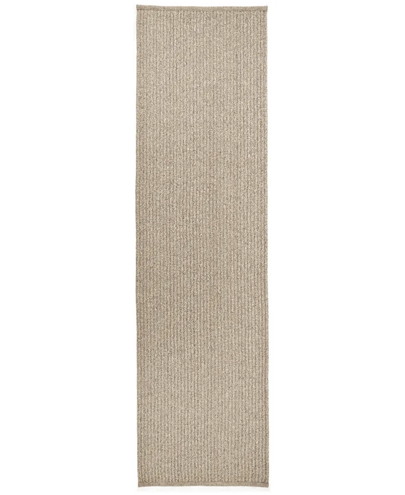 Liora Manne' Calais Solid 2' x 7'6" Runner Outdoor Area Rug