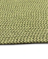 Liora Manne' Calais Solid 2' x 7'6" Runner Outdoor Area Rug