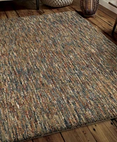Closeout! Orian Next Generation Multi Solid 6'7" x 9'6" Area Rug