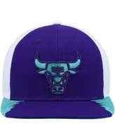 Men's Mitchell & Ness Purple Chicago Bulls Day 5 Snapback Hat