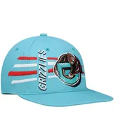 Men's Mitchell & Ness Turquoise Vancouver Grizzlies Hardwood Classics Retro Bolt Deadstock Snapback Hat