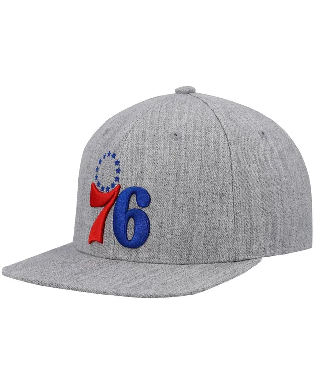 Men's Mitchell & Ness Heathered Gray La Clippers 2.0 Snapback Hat