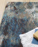 Jhb Design Adria ADR23X 3'10" x 5'5" Area Rug - Blue, Gold