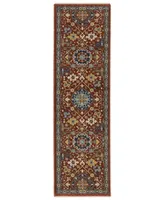 Jhb Design Devine DEV6R1 2'3" x 7'6" Runner Area Rug