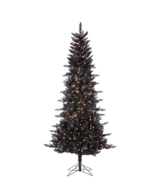 7.5' Tuscany Tinsel Tree with 450 Warm Incandescent Lights