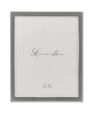 Metal and Enamel Picture Frame, 8" x 10"