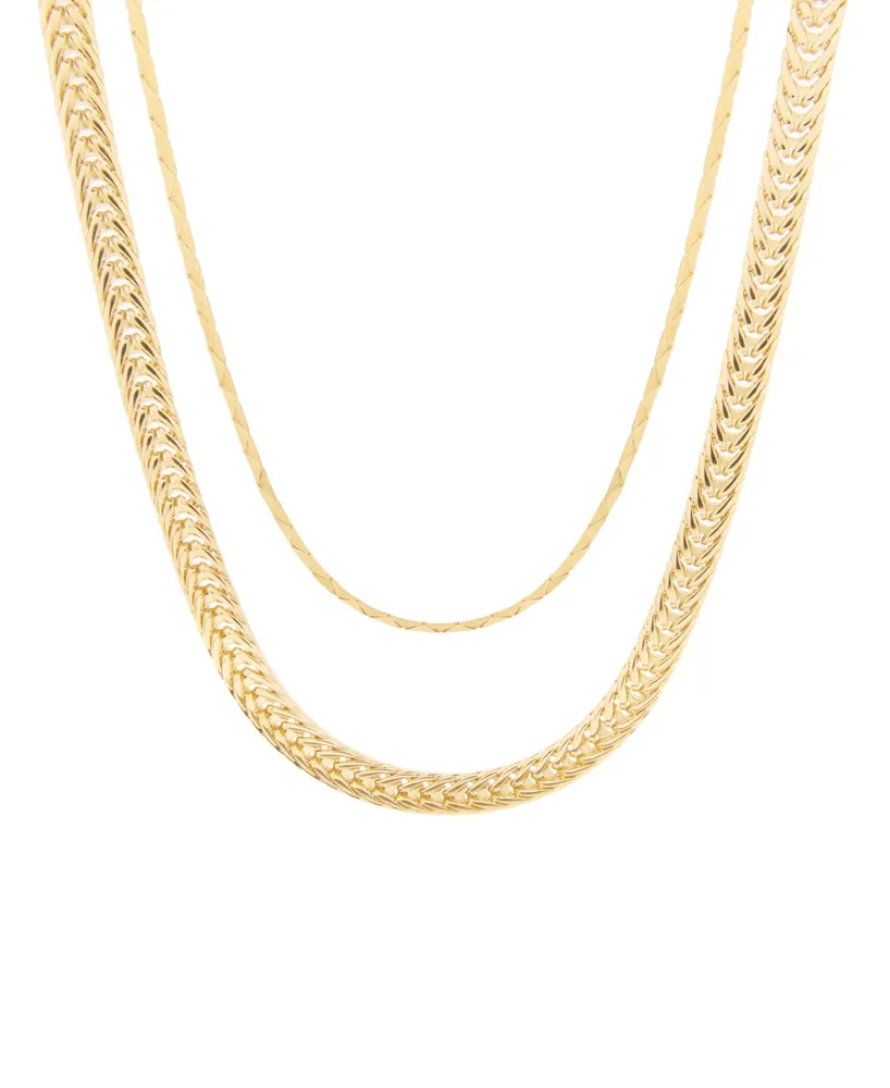 brook & york Gaby Chain Layering Necklace, Set of 2 - Gold