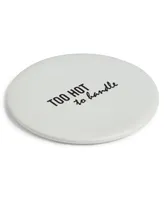 The Cellar Words Circle Ceramic Trivet, Created for Macy's