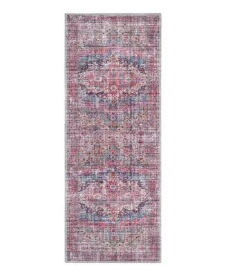 Bayshore Home Washable Reflections REF10 2' x 5' Runner Area Rug
