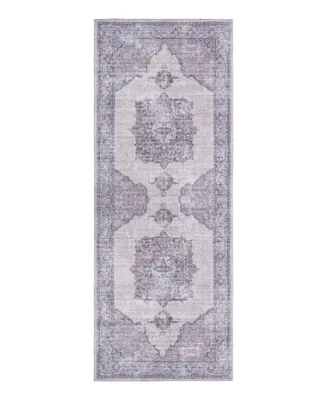 Bayshore Home Washable Reflections REF06 2' x 5' Runner Area Rug